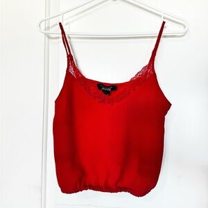 Cropped Camisole Tank